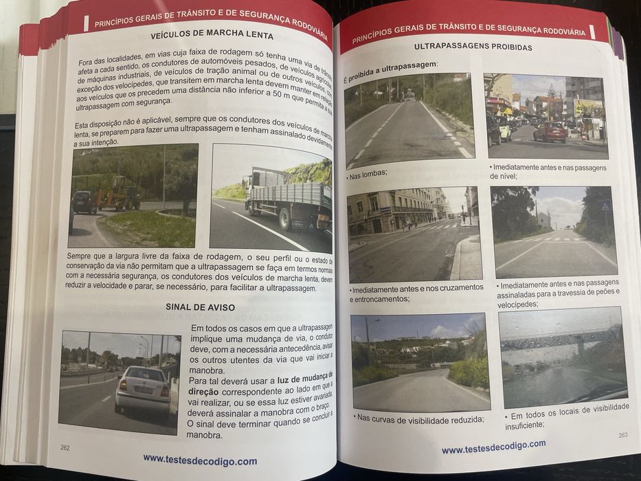 Livro de Código da Estrada - Escola de Condução Cidade Jardim
