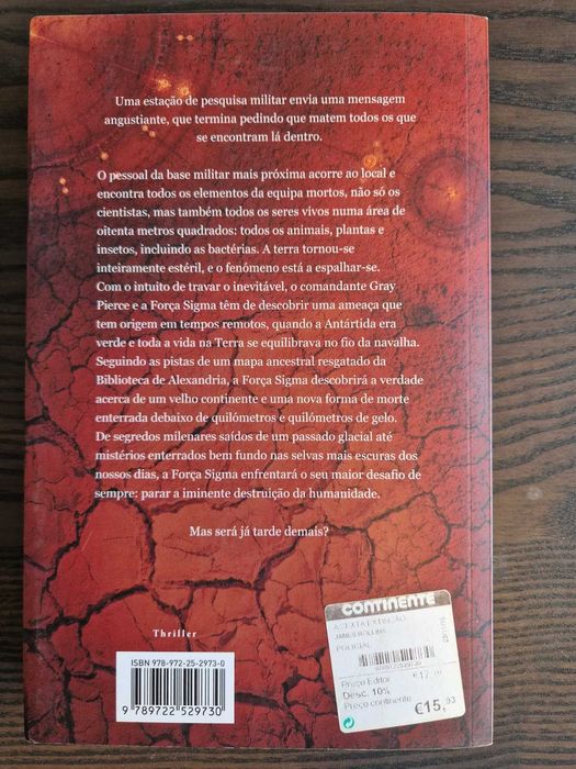 Livro A sexta extincao