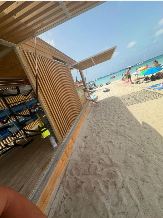 Contentor de apoio de praia para surf/ barcos / motos de agua /etc