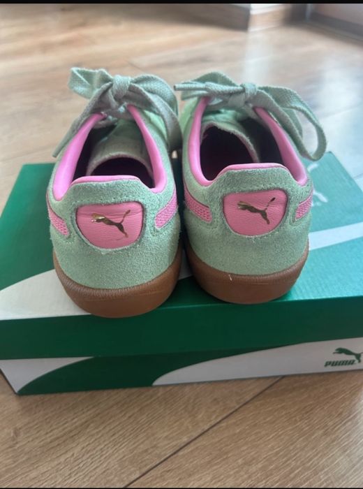 Zamszowe buty Puma Palermo