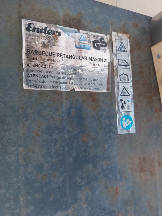 Barbecue retangular mason XL