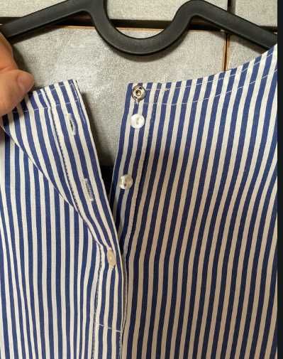 Koszula paski pasy kwiaty Zara floral piękna outlet bluzka wiosenna