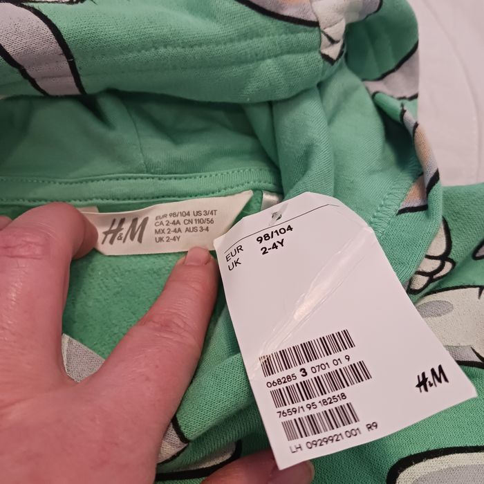 Bluza Królik Bugs rozm. 98/104 _ H&M