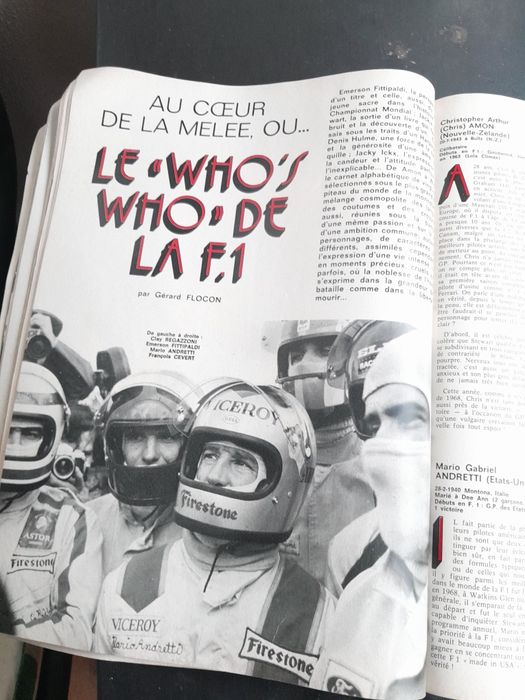 Revista francesa L'automobile  numero 317 de outubro de 1972.