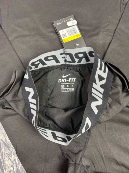 Оригинал Термо білизна від Nike термобелье найк черный мужская