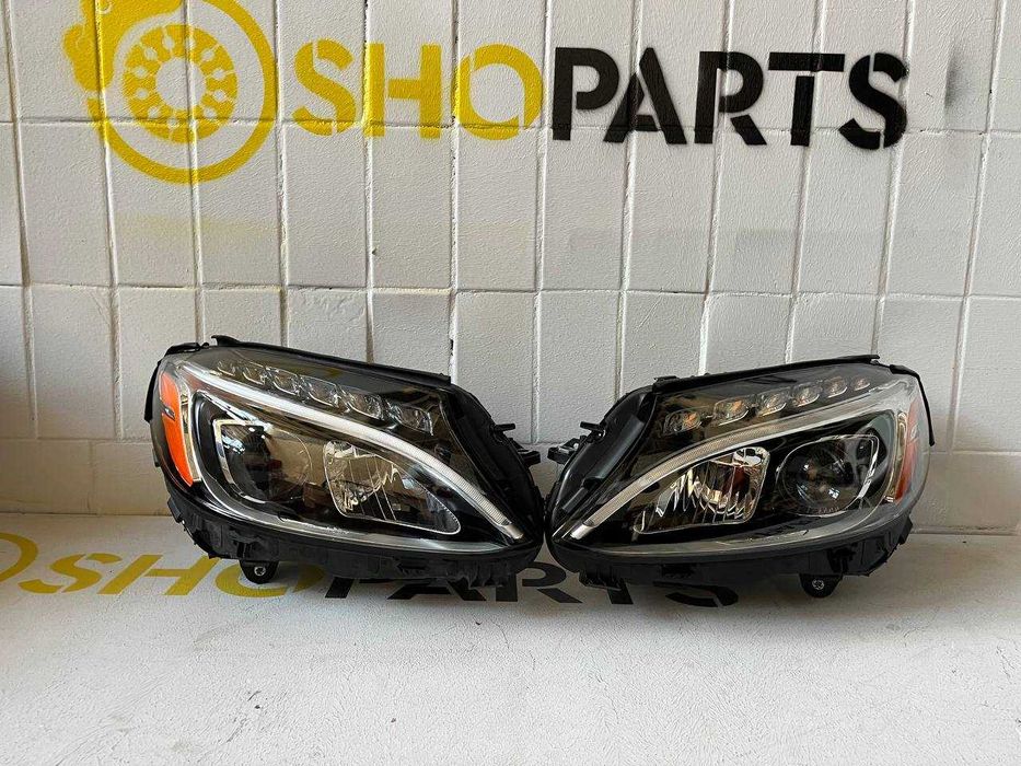 Фари фара фары Mercedes C W205 2014 2015 2016 2017 2018 2019 Usa америка multibeam