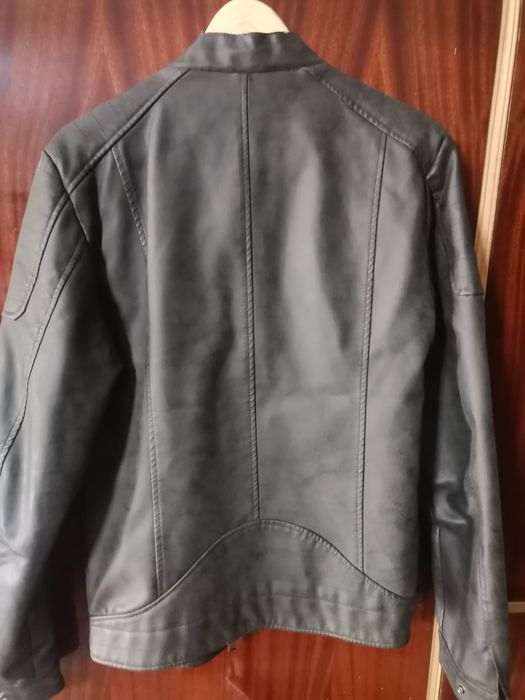 Casaco Cabedal Homem