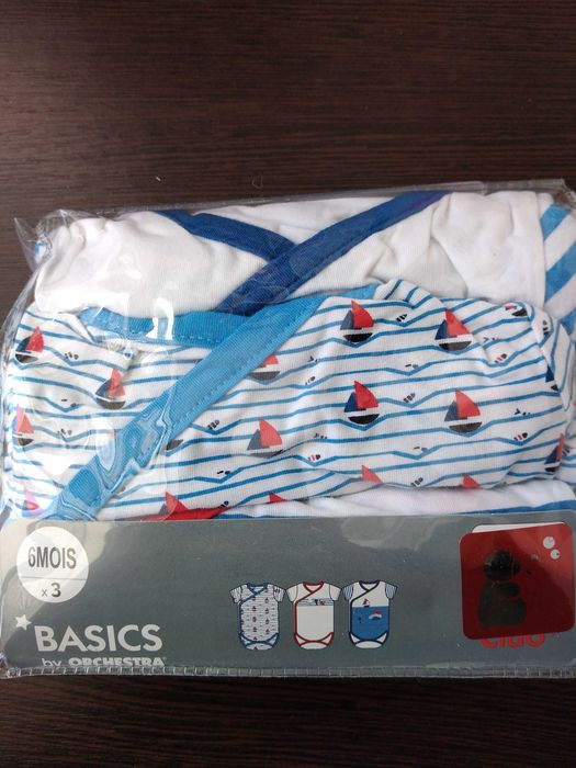 3 body novos para bebé 6 m
