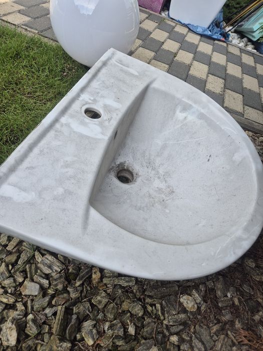 Misa klozetowa WC Cersanit dolnopłuk umywalka