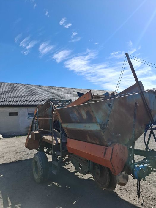Anna z644 hydrauliczny wysyp, nowe taśmy
