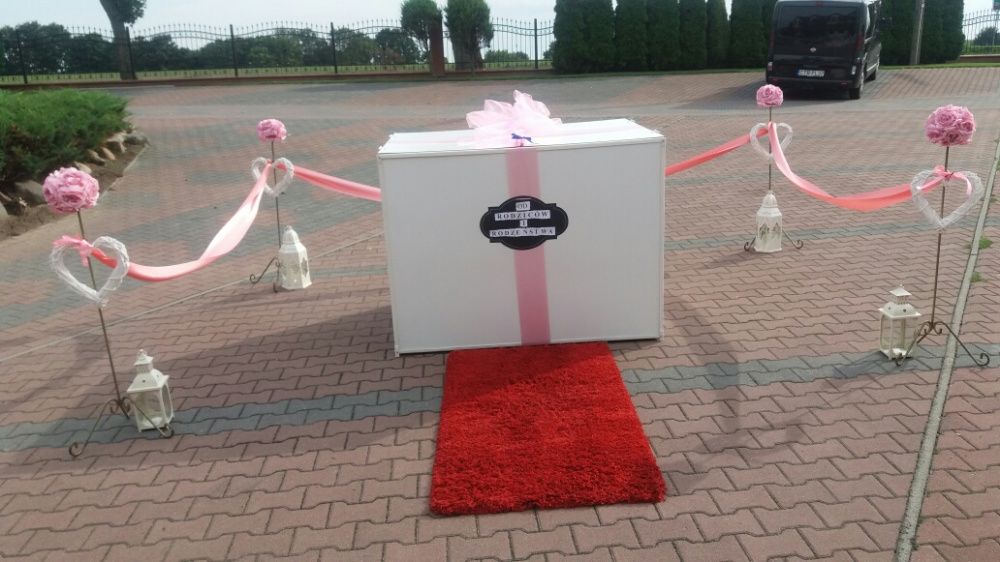 Balony box prezent