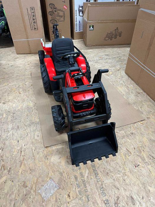 Wielki traktorek KOPARKA SX2068 24V 400W dla dzieci auto na akumulator