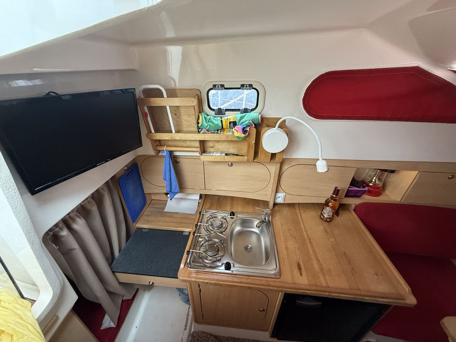 Jacht Delphia Nano Hauseboot motorówka okazja zamiana