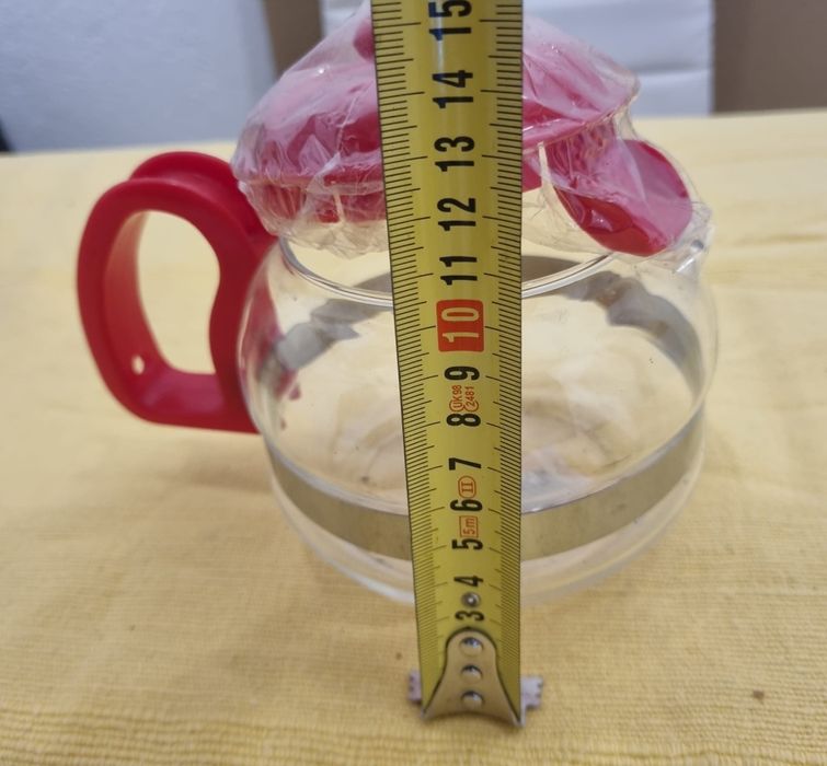 Jarro pequeno medidas nas fotos