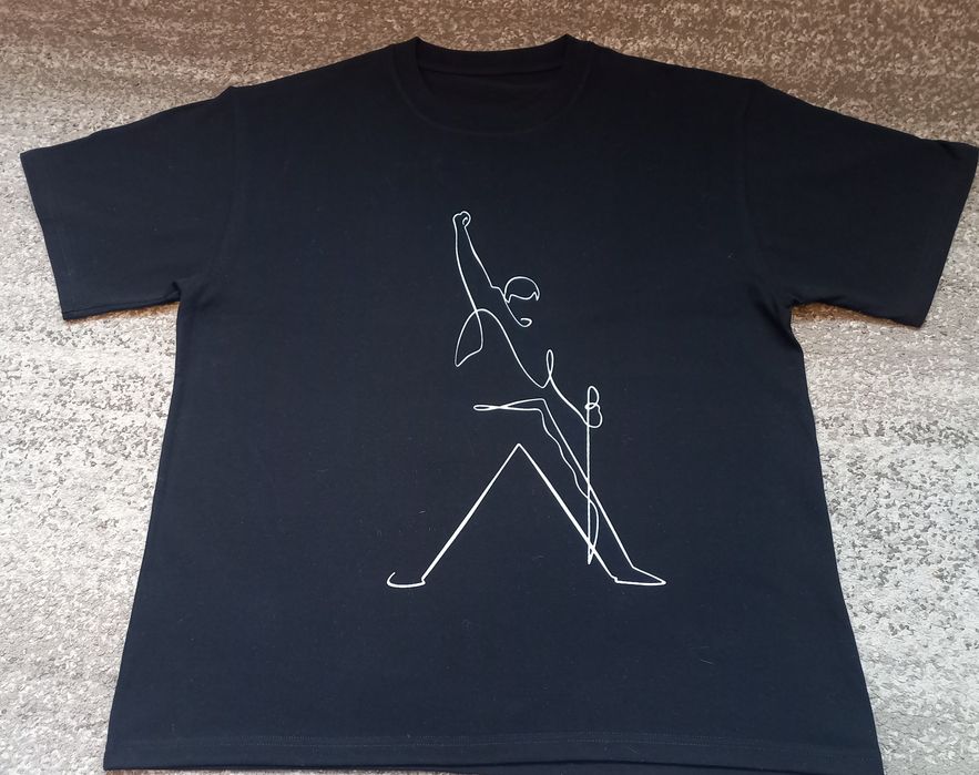 NOWA Czarna koszulka Freddie Mercury
