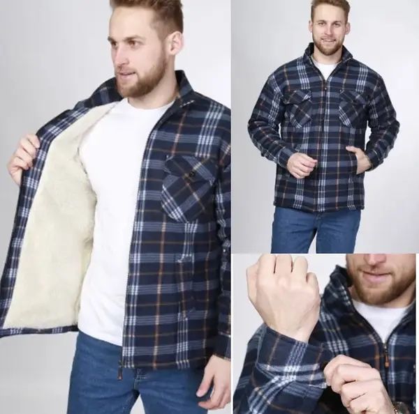 Сорочка чоловіча на хутрі