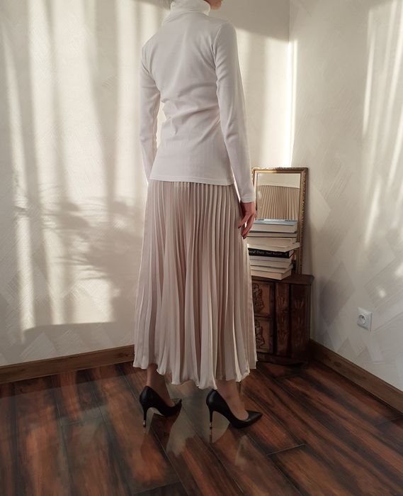 100% cotton luxury Biały bawełna golf White turtleneck