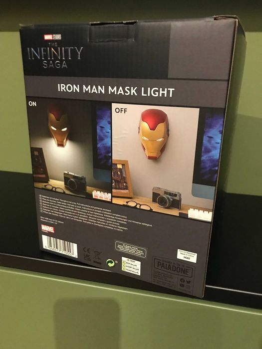Лампа Paladone The Infinity Saga Iron Man 22 см