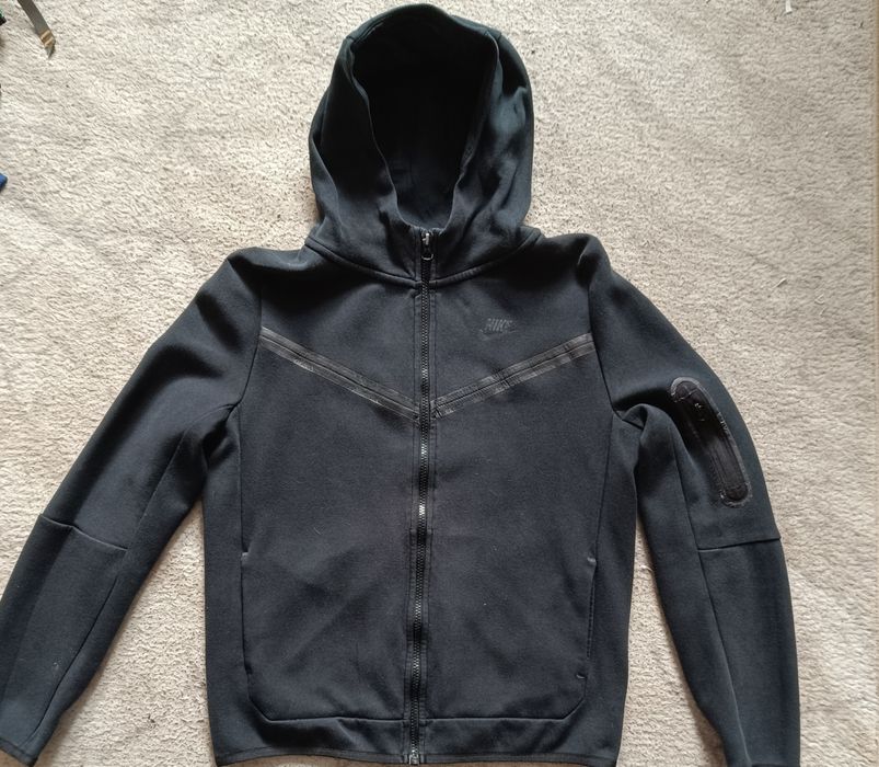 Nike теч фліс чорний