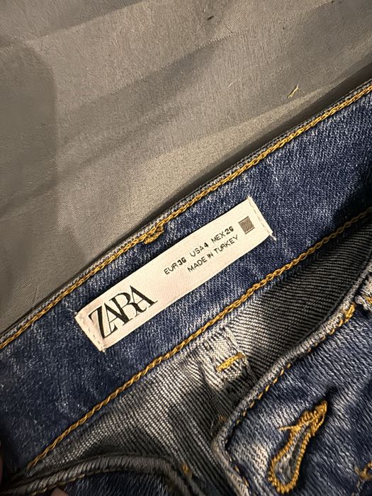 Джинси zara кльош