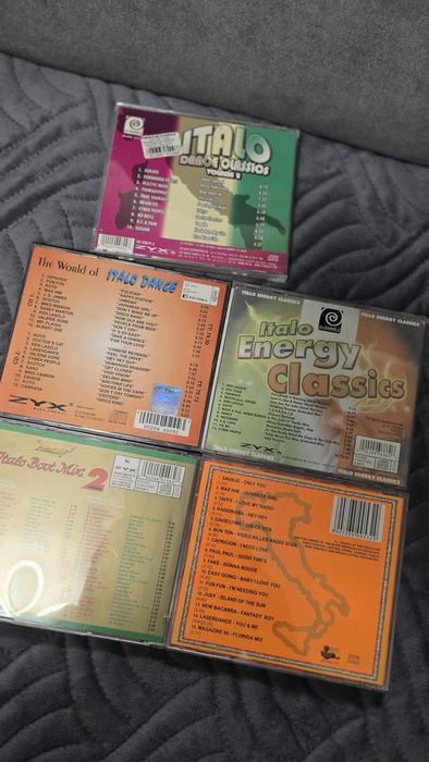 Italo disco zestaw 7 płyt cd