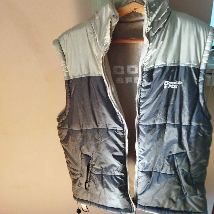 Чоловіча  жилетка безрукавка двосторонній жилет Scott & Fox р.50/52