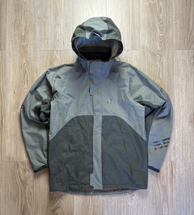 Adidas Climaproof Vintage Nowa Męska M Wodoodporna Kurtka Wiatrówka
