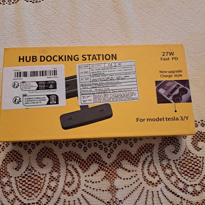 Stacja docelowa z wieloma portami TESLA - MODEL 3/Y