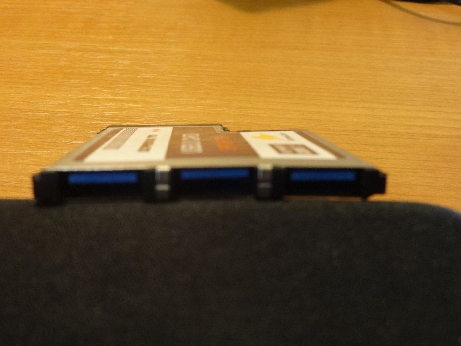 ExpressCard Usb 3.0 три порта, адаптер, карта 54mm