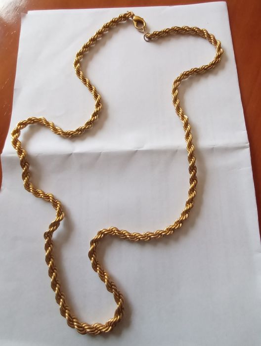 Colar dourado  - 30 cm