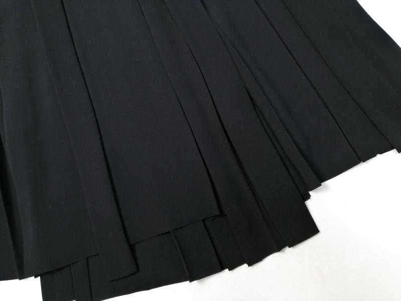 Брендовая Асимметричная юбка со складками COS