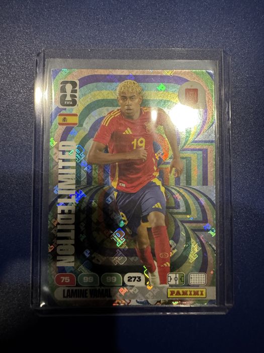 Panini Copa do Mundo FIFA Adrenalyn 2026 Lamine Yamal  Limited