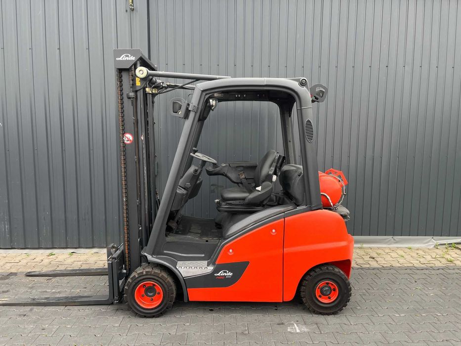 Wózek widłowy LINDE H20T-01, 2000 kg, LPG, nowe opony