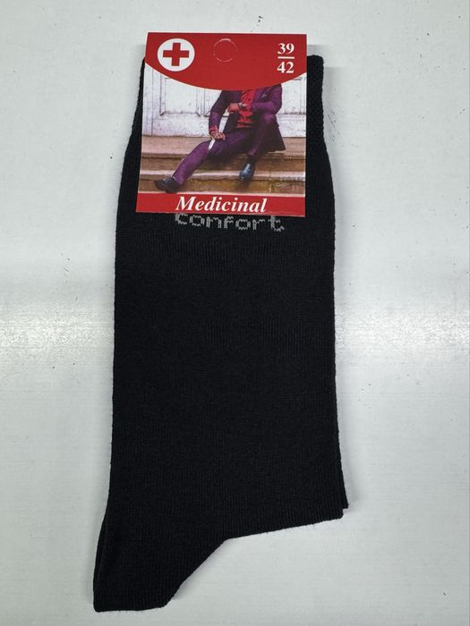 Kit 12 Pares de Meias Medicinais Confort – 39 a 42 | Antipressão