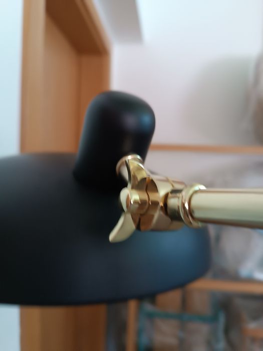 (Promo NATAL) Candeeiro de pé latão e dourado