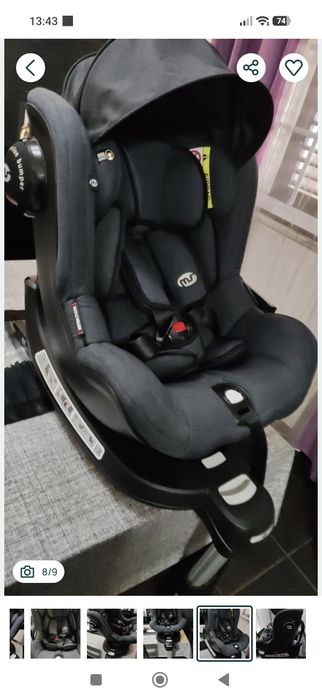 Cadeira auto 360° com isofix