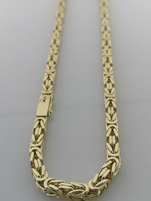 Złoty łańcuszek Królewski 148,35g/65cm Próba 585. Nowy (2008)