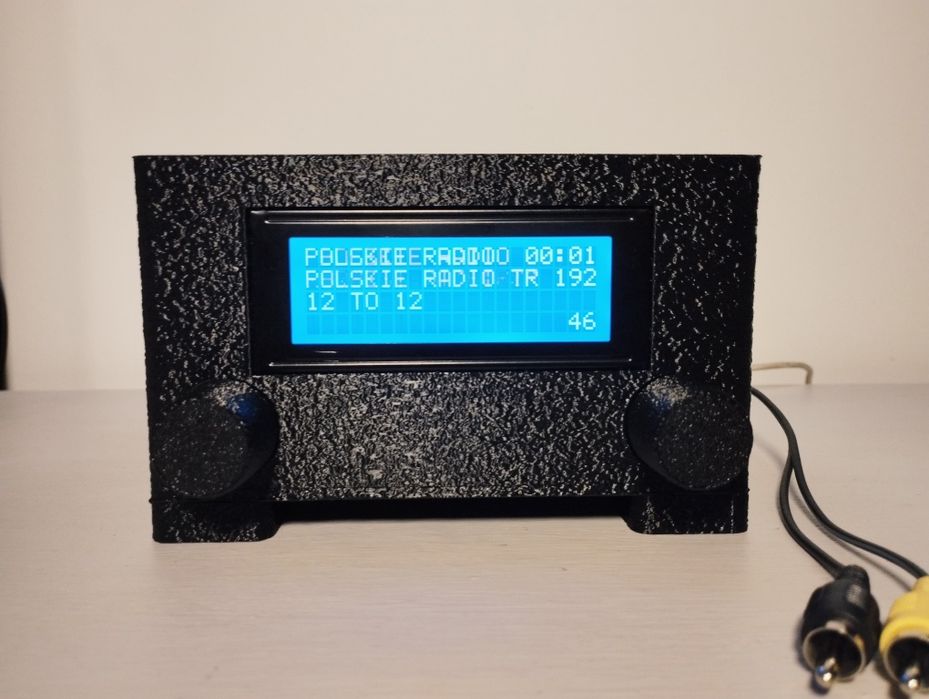 Radio internetowe YoRadio LCD 2004 AUX