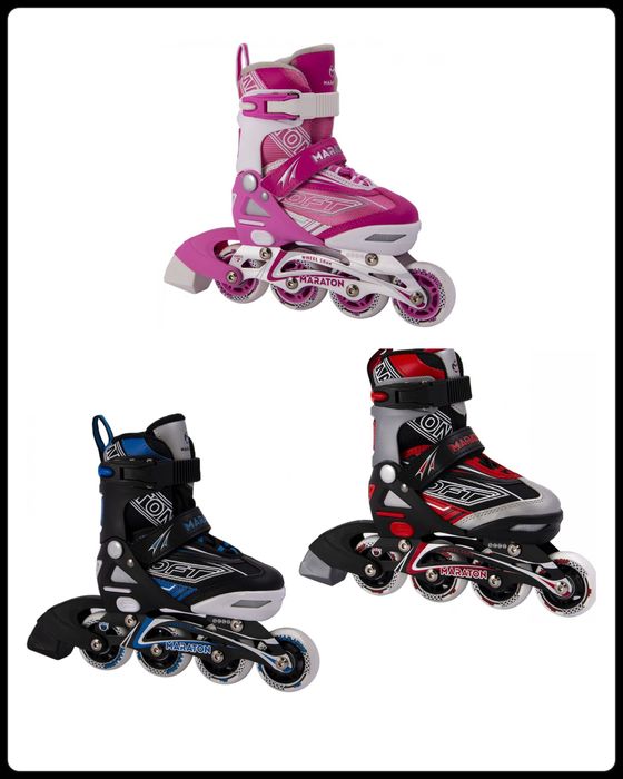 Ролики Maraton Soft детские и взрослые ролики с высоким подьемом от 27