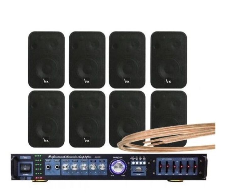 Sprzęt Audio Nagłośnienie restauracja lokal radiowęzeł bar sklep