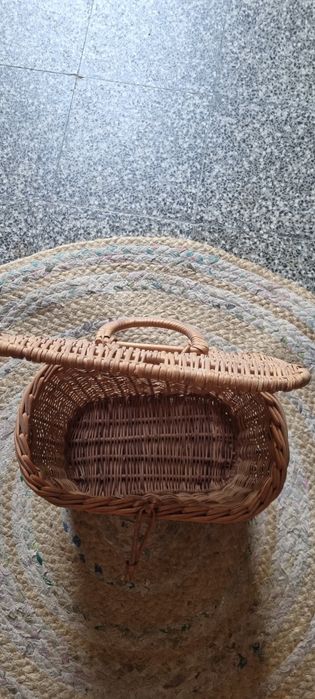Vintage Wicker Lunch Box64284087714563123