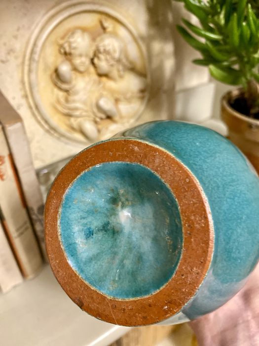 Wazon ceramiczny PRL Łysa Góra