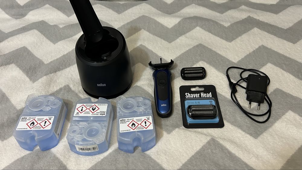 Braun S6 Sensoflex + 2 nowe glowicy +dokstacja+ wklady + ladowarka