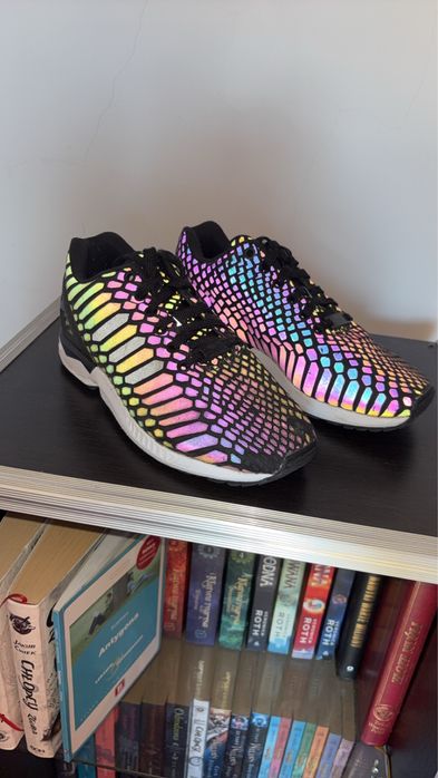 Adidas ZX Flux holo fluo neon r.38 2/3