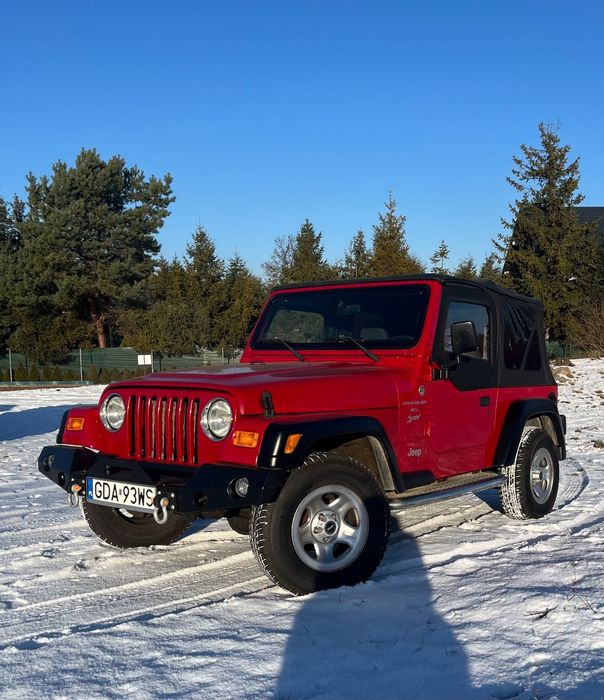 Jeep Wrangler Jeep Wrangler 4.0 2001r B-GAZ