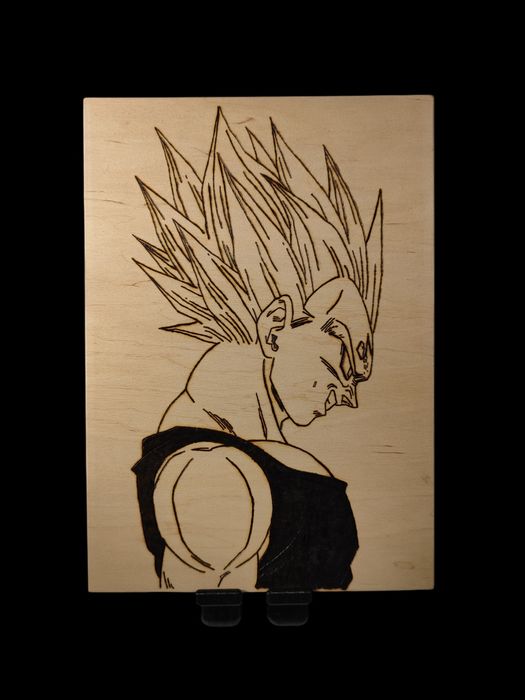 Аниме картины. ручная работа пирография.  Продажа и заказ