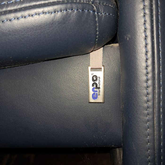 Fotele że  skóry firmy Erpo.