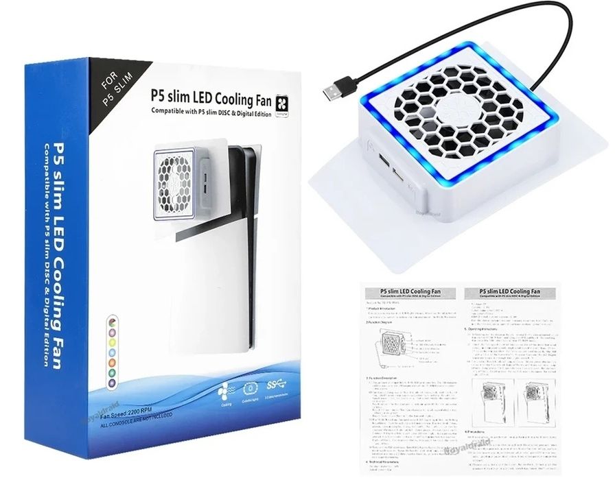 Cooler/Ventilador PlayStation 5 Slim - PS5 Slim