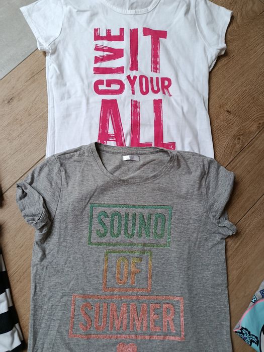 T-shirt dla dziewczynki rozmiar 158-164cm