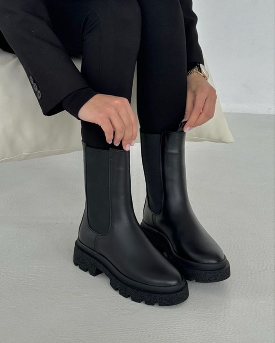 Жіночі шкіряні челсі 37,39